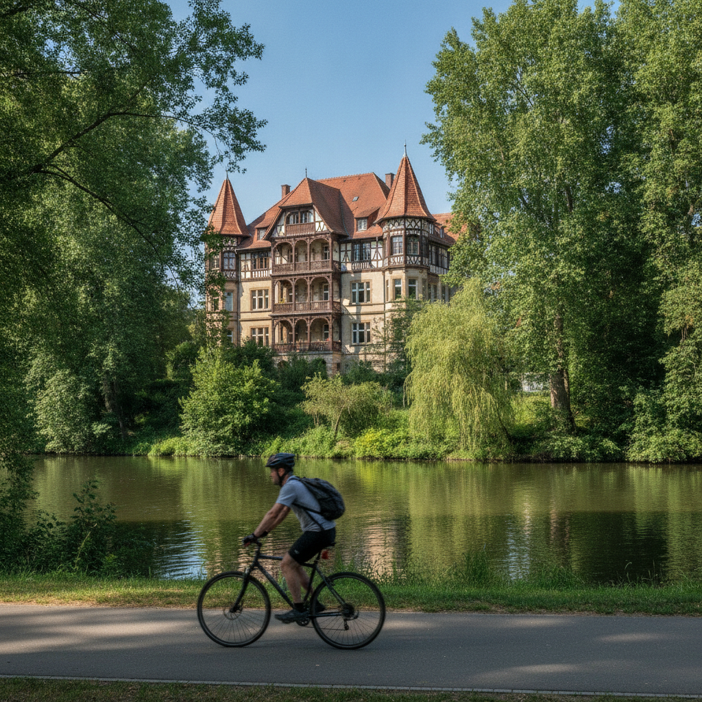 Rollendes Klassenzimmer macht Halt am Peißnitzhaus
