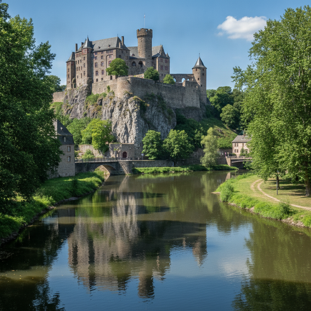 Familiennachmittag mit historischen Spielen auf der Oberburg Giebichenstein