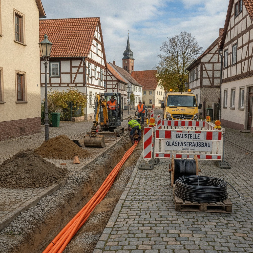 Saalekreis treibt schnelles Internet voran: Über 1.000 neue Anschlüsse