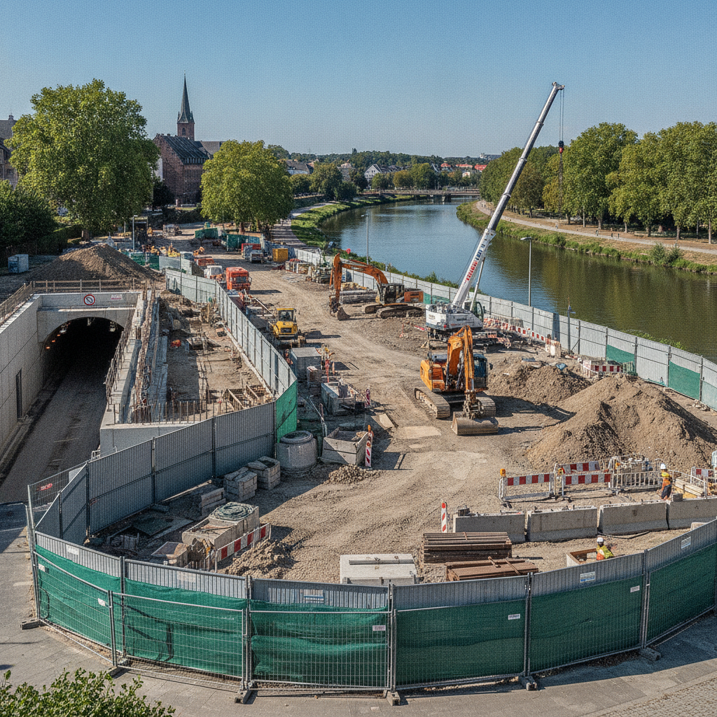 Tunnelbau auf der Silberhöhe in Halle wird teurer