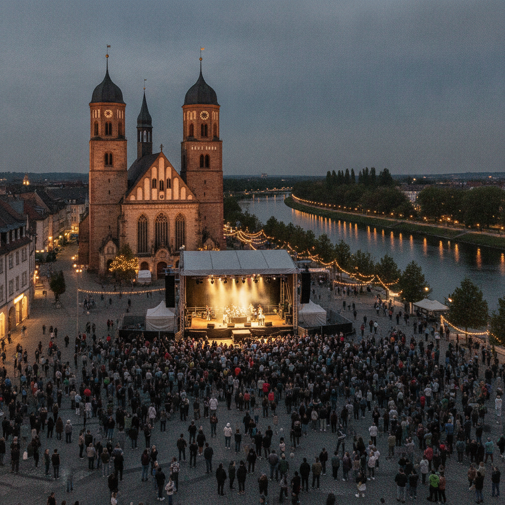 Erfolgreicher Start für Konzertreihe „Im Sommer nach 8“ auf dem Marktplatz