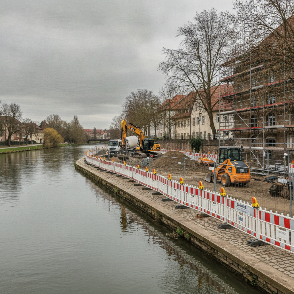 Köthener Straße: Sanierung nach Lieferengpässen geht weiter