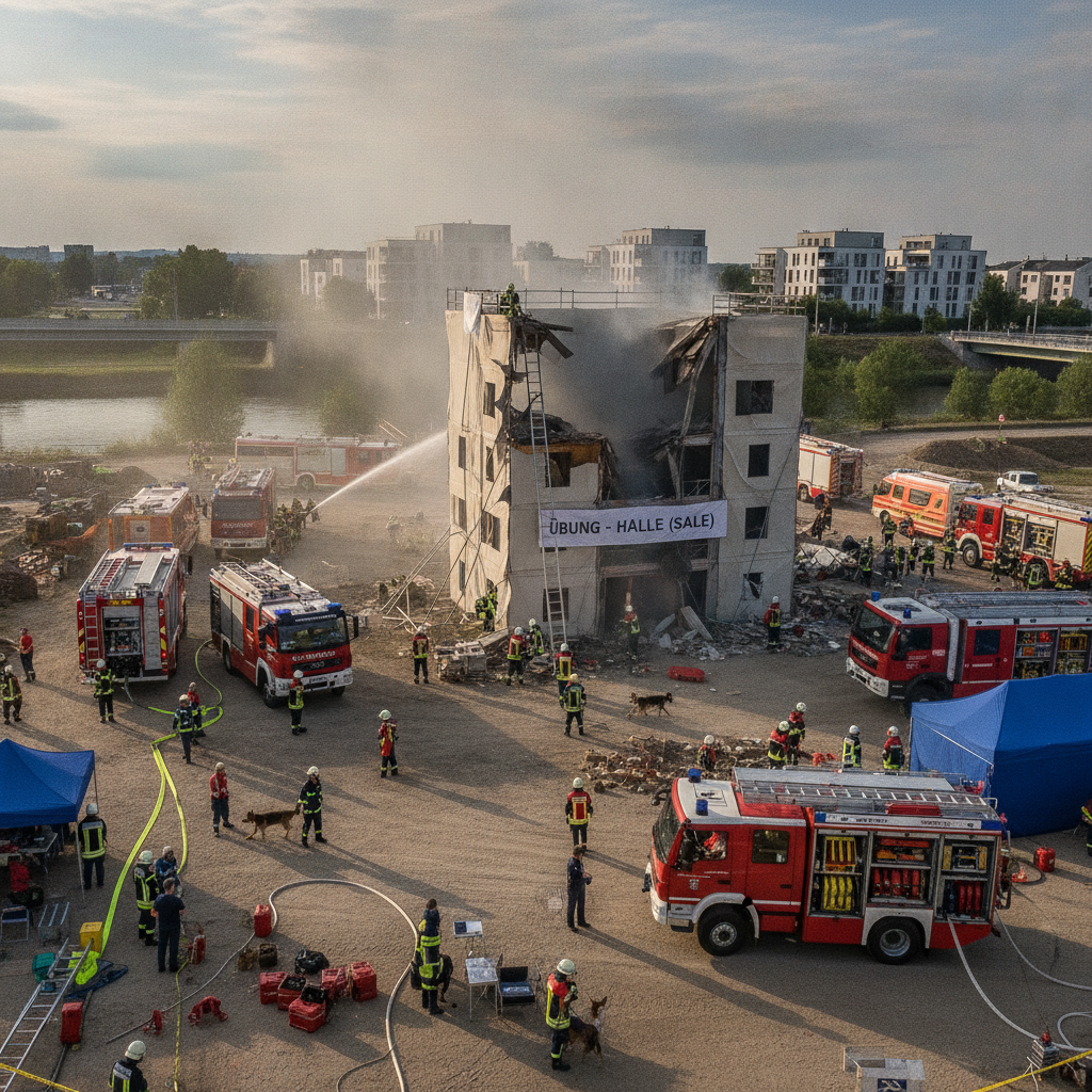 Ahrtal-Flut: Rettungskräfte aus Halle blicken zurück