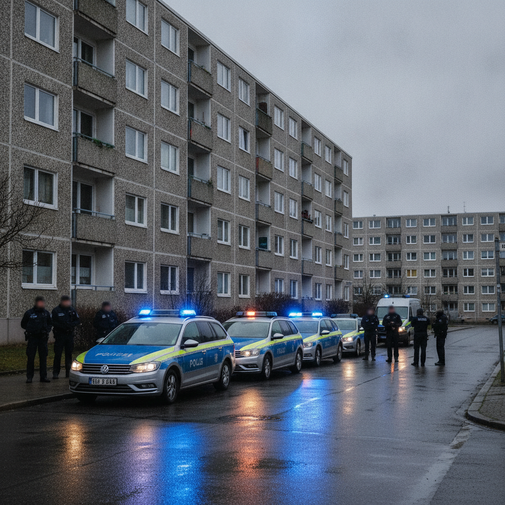 Polizeieinsatz nach Schüssen in der Silberhöhe
