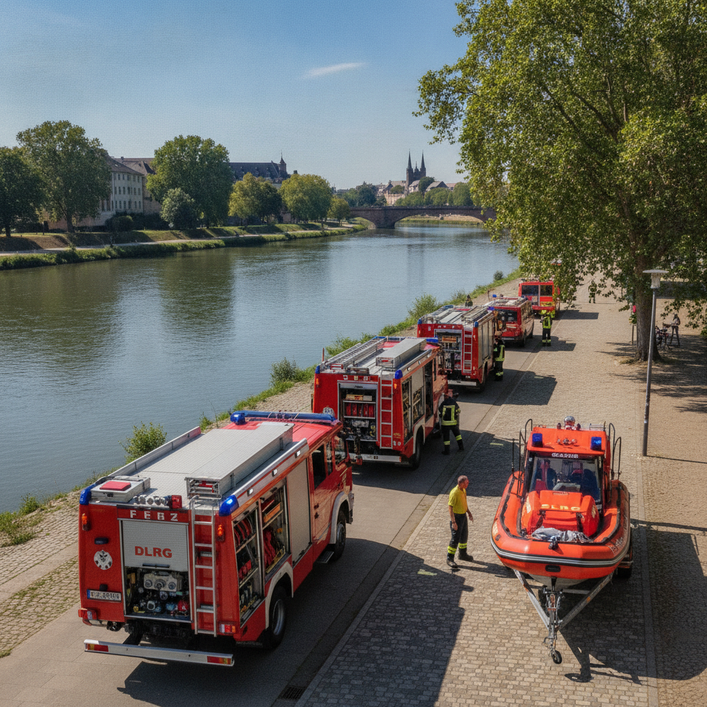 Nachteinsatz am Heidesee: Übung wird zum echten Notfall